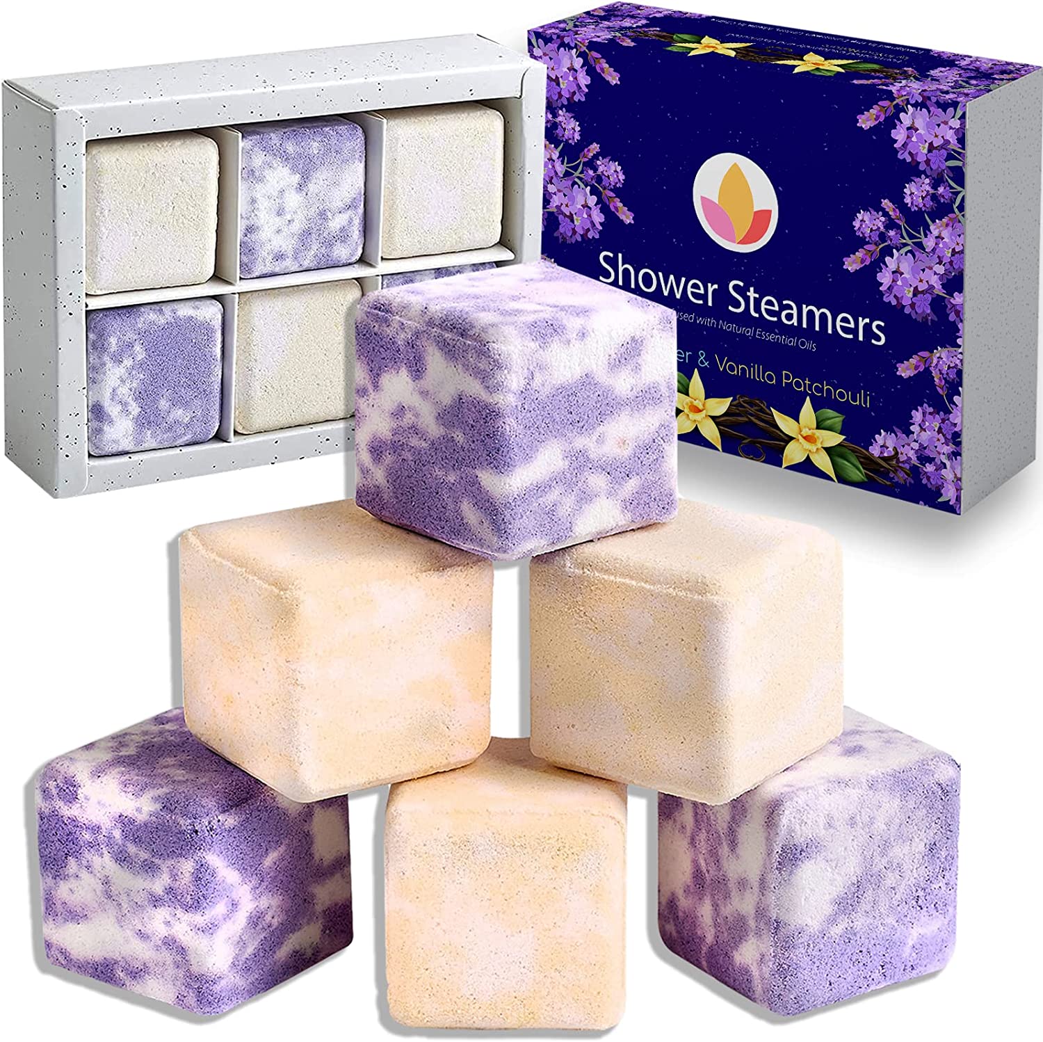 Lavendel-Duschdampfer, Aromatherapie, entspannende Spa-Geschenke